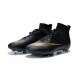 2015 Homme Chaussures Football Mercurial Superfly FG Noir Or