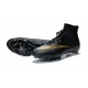 2015 Homme Chaussures Football Mercurial Superfly FG Noir Or