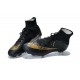 2015 Homme Chaussures Football Mercurial Superfly FG Noir Or