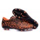 2015 Chaussure de Football Nike Hypervenom Phantom FG Noir Orange