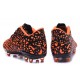 2015 Chaussure de Football Nike Hypervenom Phantom FG Noir Orange