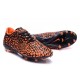 2015 Chaussure de Football Nike Hypervenom Phantom FG Noir Orange