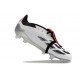 adidas Predator Elite FT FG Crampons Blanc Noir Rouge