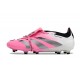 adidas Predator Elite FT FG Crampons Rose Blanc Noir