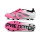 adidas Predator Elite FT FG Crampons Rose Blanc Noir