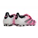 adidas Predator Elite FT FG Crampons Rose Blanc Noir