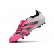 adidas Predator Elite FT FG Crampons Rose Blanc Noir