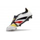 adidas Predator Elite FT FG Crampons Blanc Noir Rouge Jaune