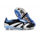 adidas Predator Elite FT FG Crampons Noir Blanc Bleu