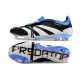 adidas Predator Elite FT FG Crampons Noir Blanc Bleu