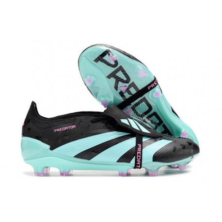 adidas Predator Elite FT FG Crampons Noir Bleu