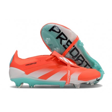 adidas Predator Elite FT FG Crampons Rouge Blanc Bleu