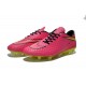 Nouvelle Chaussure Homme Nike Hypervenom Phantom FG Rose Blanc Noir