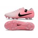 Chaussure Nike Tiempo Legend X Elite FG Rose Mousse Noir