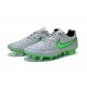 Chaussure de Football Nike Tiempo Legend V FG Pas Cher Gris Loup Vert Noir