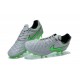 Chaussure de Football Nike Tiempo Legend V FG Pas Cher Gris Loup Vert Noir