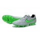 Chaussure de Football Nike Tiempo Legend V FG Pas Cher Gris Loup Vert Noir