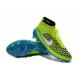 Nouvelle Homme Cramspon de Foot Nike Magista Obra FG Volt Blanc Bleu Lagon Noir