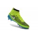 Nouvelle Homme Cramspon de Foot Nike Magista Obra FG Volt Blanc Bleu Lagon Noir