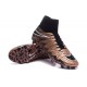 Nouvelles chaussures Nike HyperVenom Phantom II FG Football Crampons Cannelle Noir Blanc