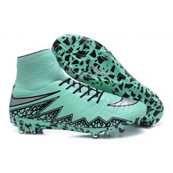 Hommes Nike HyperVenom Phantom II FG Chaussures de football ACC Vert Noir Gris