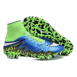 Hommes Nike HyperVenom Phantom II FG Chaussures de football ACC Bleu Lagon Blanc Volt Noir