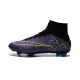 2015 Chaussures Mercurial Superfly IV FG Nouvelle Violet Volt Bleu Vert Noir