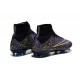 2015 Chaussures Mercurial Superfly IV FG Nouvelle Violet Volt Bleu Vert Noir