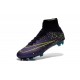 2015 Chaussures Mercurial Superfly IV FG Nouvelle Violet Volt Bleu Vert Noir