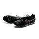Chaussure de Football Nike Tiempo Legend V FG Pas Cher Totti Premium Argenté Noir
