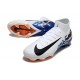 Nike Air Zoom Mercurial Superfly X Elite FG Blanc Noir Bleu