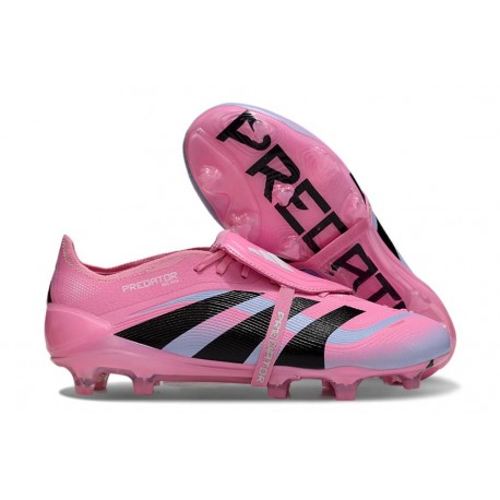 Adidas Predator 25 Elite Tongue FG Rose Noir