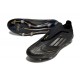 Crampons Adidas F50 Elite LL FG Noir Argenté Doré