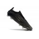 Crampons Adidas F50 Elite LL FG Noir Argenté Doré