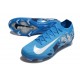 Chaussures de Foot Nike Mercurial Vapor 16 Elite FG Bleu Blanc
