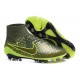 2015 Chaussures Mercurial Magista Obra FG Pas Cher Power Clash Vert Noir