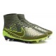 2015 Chaussures Mercurial Magista Obra FG Pas Cher Power Clash Vert Noir