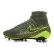 2015 Chaussures Mercurial Magista Obra FG Pas Cher Power Clash Vert Noir