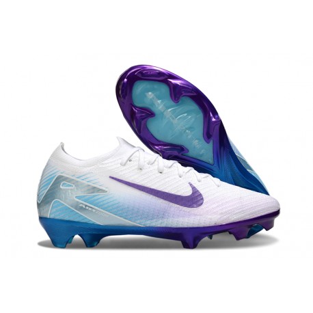 Chaussures de Foot Nike Mercurial Vapor 16 Elite FG Blanc Multicolore