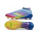 Adidas F50 Elite Mid FG Nouveau Bleu Fusion Citron Lucide Rose Lucide