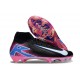 Nike Zoom Mercurial Superfly 10 Elite FG Noir Blanc Rose
