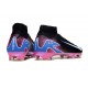 Nike Zoom Mercurial Superfly 10 Elite FG Noir Blanc Rose