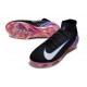 Nike Zoom Mercurial Superfly 10 Elite FG Noir Blanc Rose