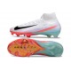 Nike Zoom Mercurial Superfly 10 Elite FG Blanc Noir Orange
