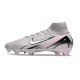 Nike Zoom Mercurial Superfly 10 Elite FG Gris Blanc