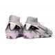 Nike Zoom Mercurial Superfly 10 Elite FG Gris Blanc