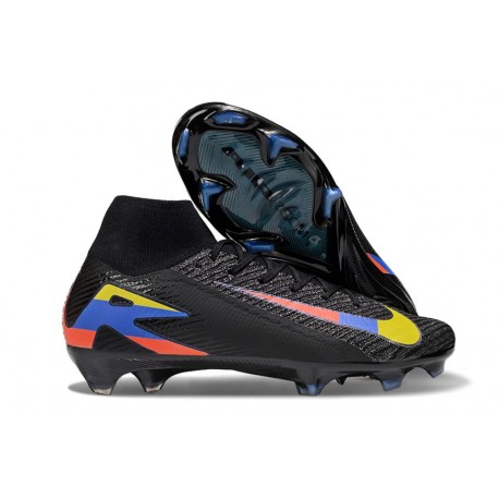 Nike Zoom Mercurial Superfly 10 Elite FG Noir Multicolore