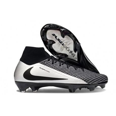 Nike Zoom Mercurial Superfly 10 Elite FG Noir Argent