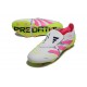 Adidas Predator 25 Elite Tongue FG Blanc Rose Lucide Citron Lucide