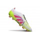Adidas Predator 25 Elite Tongue FG Blanc Rose Lucide Citron Lucide